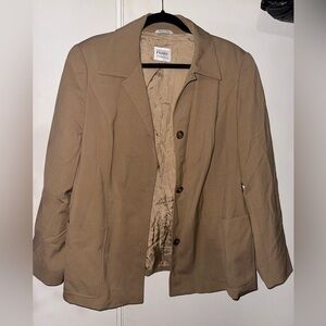 Gianfranco Ferre Classic Tan Blazer